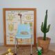 Plastic chair school children Brunswick Roger Bontemps - vintage