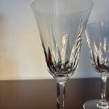 7 wine glasses Cerdagne Saint Louis