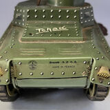 Jouet ancien tank joustra