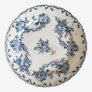 Bertha Sarreguemines dessert plate