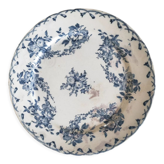 Bertha Sarreguemines dessert plate