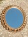 SYROCO 1965 USA oval mirror, vintage