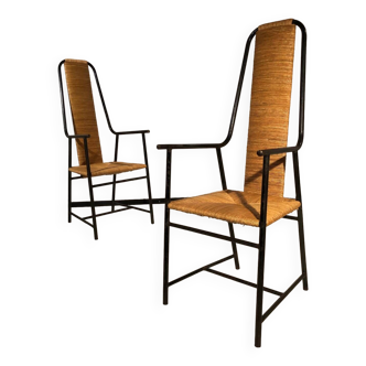 Pair of modernist chairs 1950