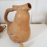 Stoneware liqueur service