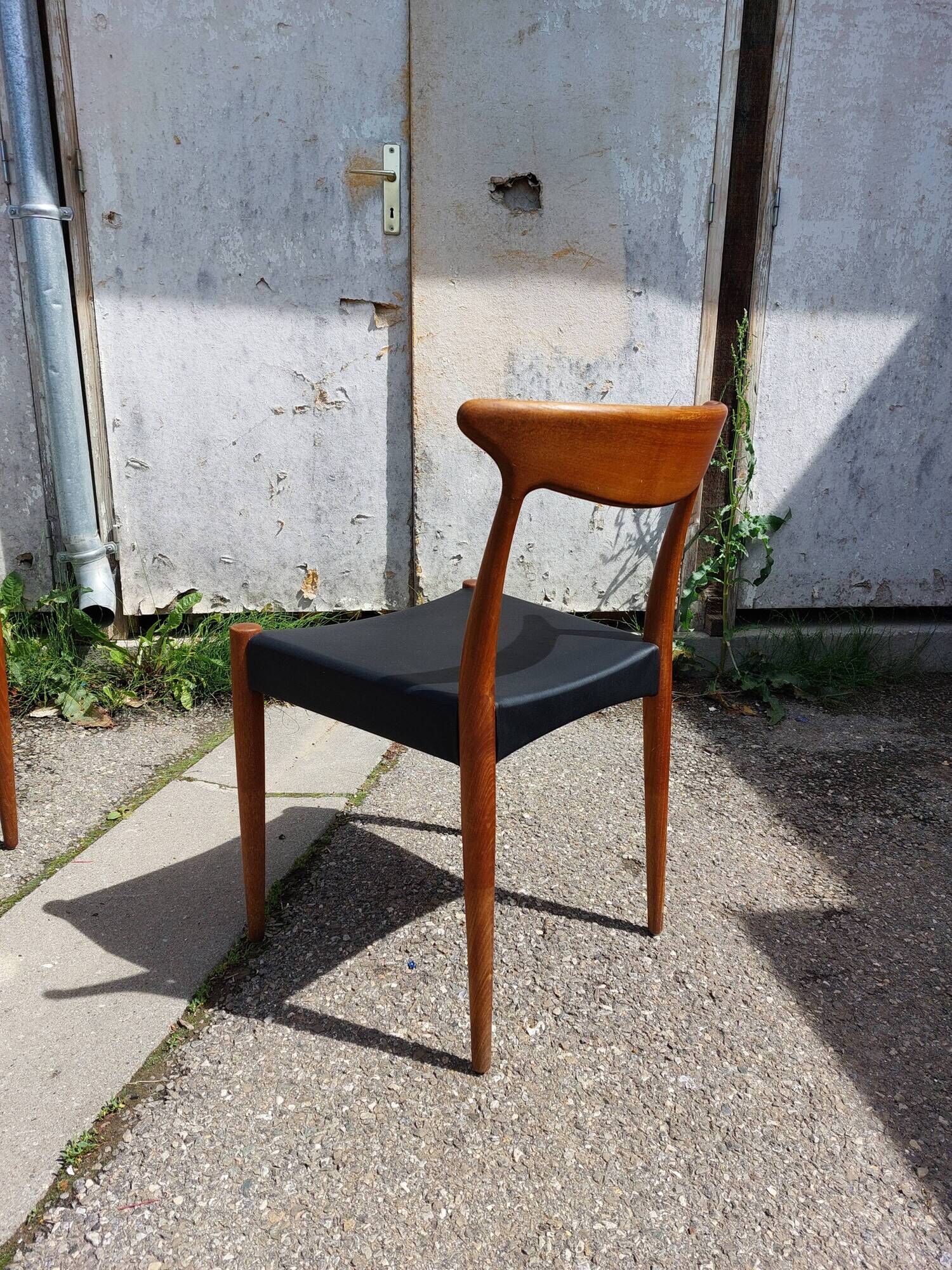 Vintage Scandinavian teak chairs by Arne Hovmand Olsen for Mogens Kold
