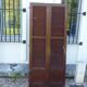 et of 2 wooden shutters
