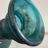 Large Murano glass vase Scavo Seguso 70s