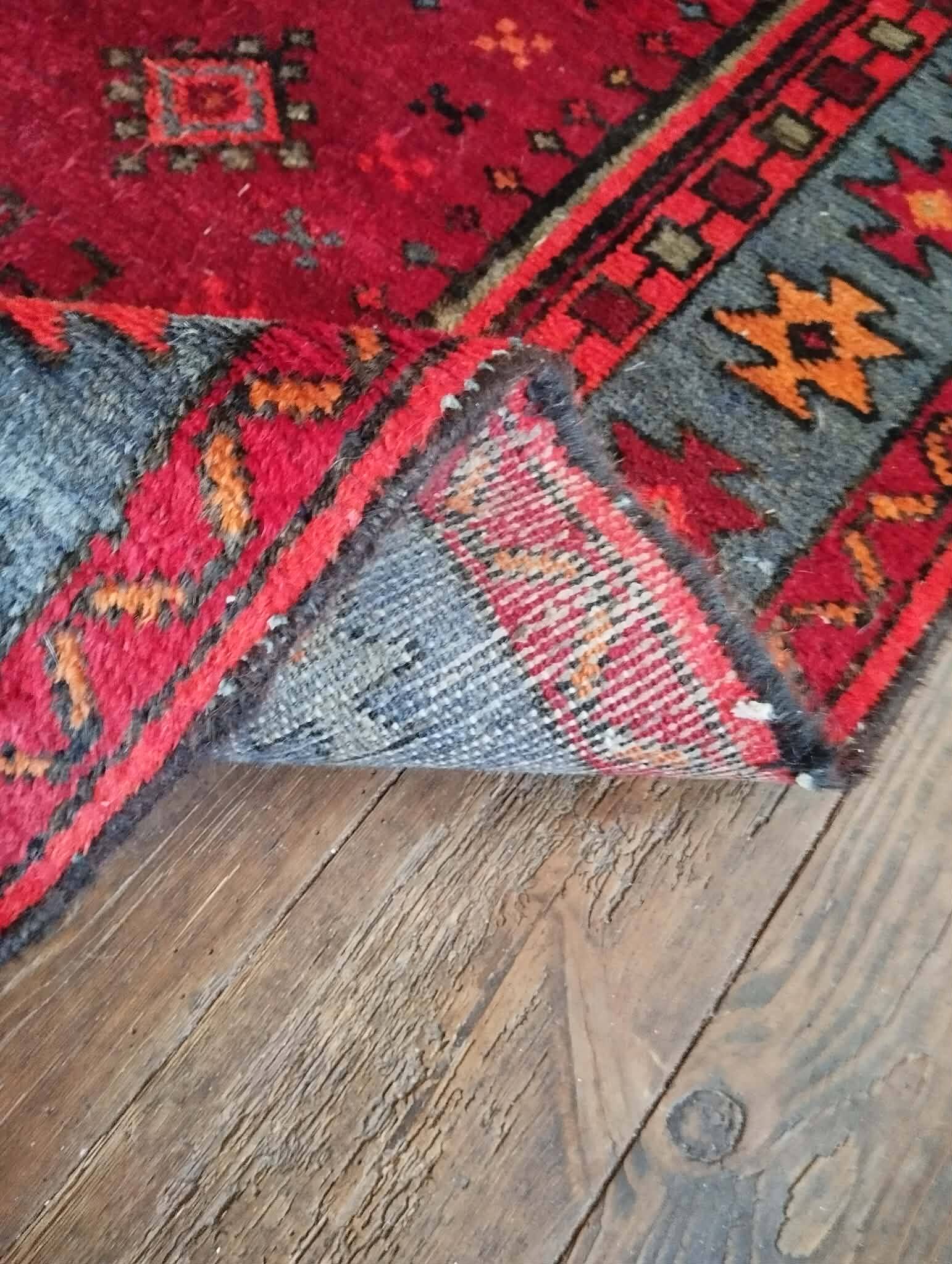 Handmade Persian Hamadan rug 199x135cm