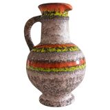 Mid Century West German Ceramic Pitcher by Heinz Hommerich for Übelacker, 1960s