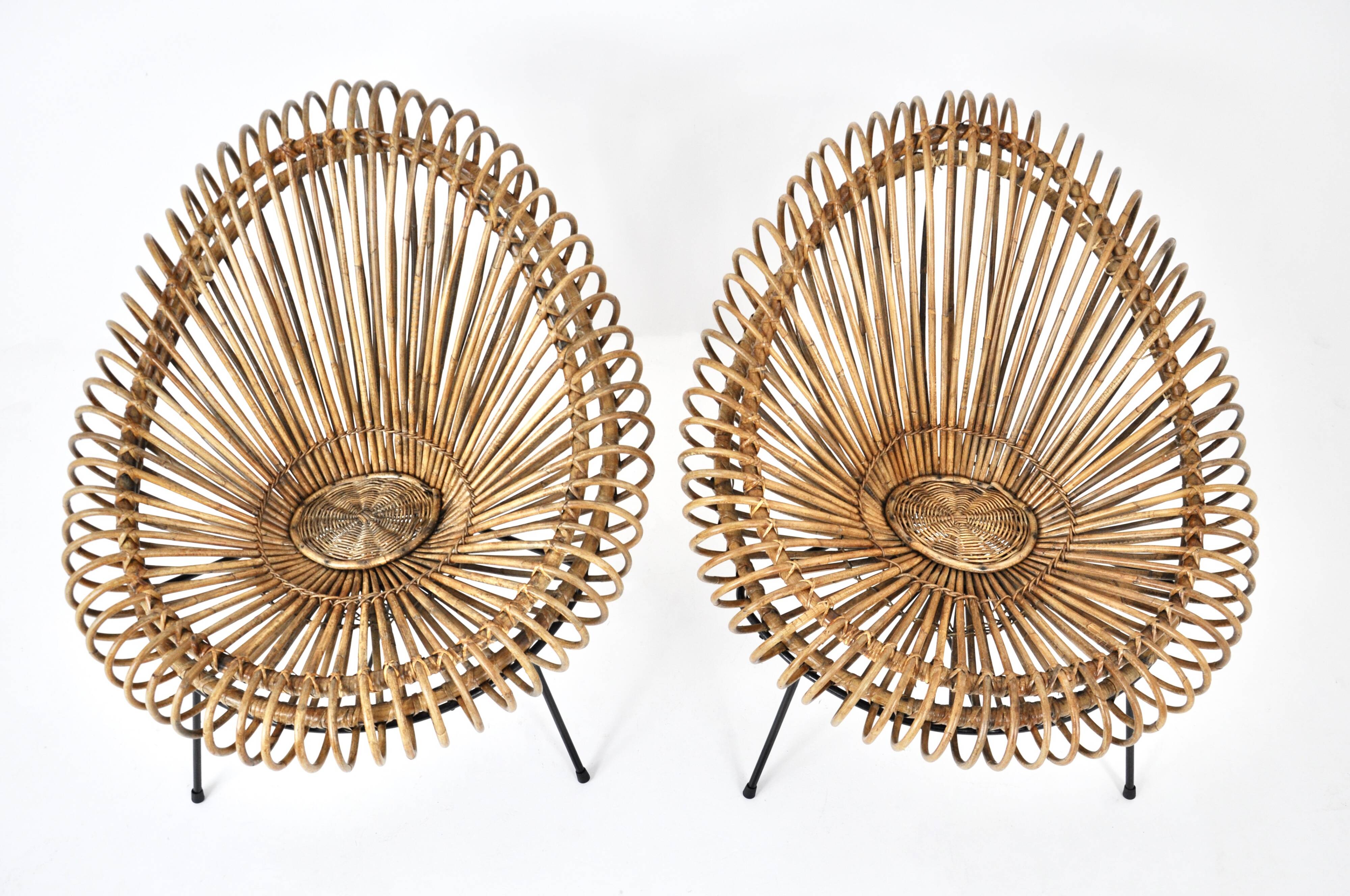 Armchairs Dalvera in the manner of Abraham & Rol , 1950s