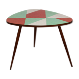 Czech Multicolored Formica Coffee Table from Drevopodnik Brno, 1960s