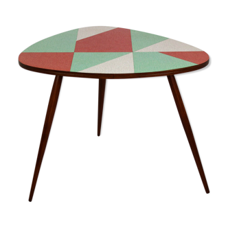 Czech Multicolored Formica Coffee Table from Drevopodnik Brno, 1960s