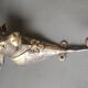 Bronze patinated metal bull wall hook