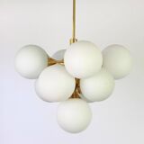 Atomic Lustre in Brass by Kaiser, Germany, 1960s