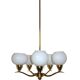 Art deco chandelier, 1930s