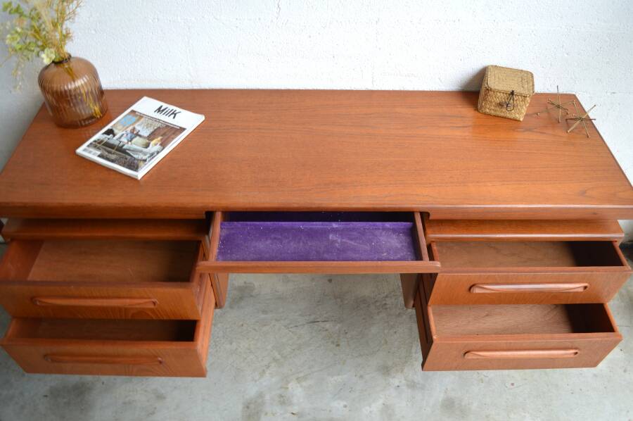 Teak desk by G-Plan 152cm