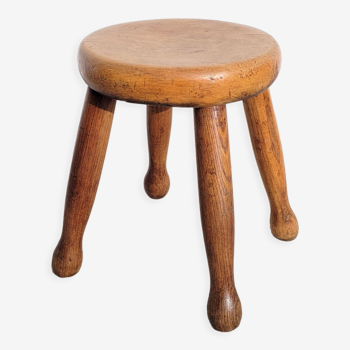 Tabouret bas ancien