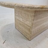 Travertin coffee table