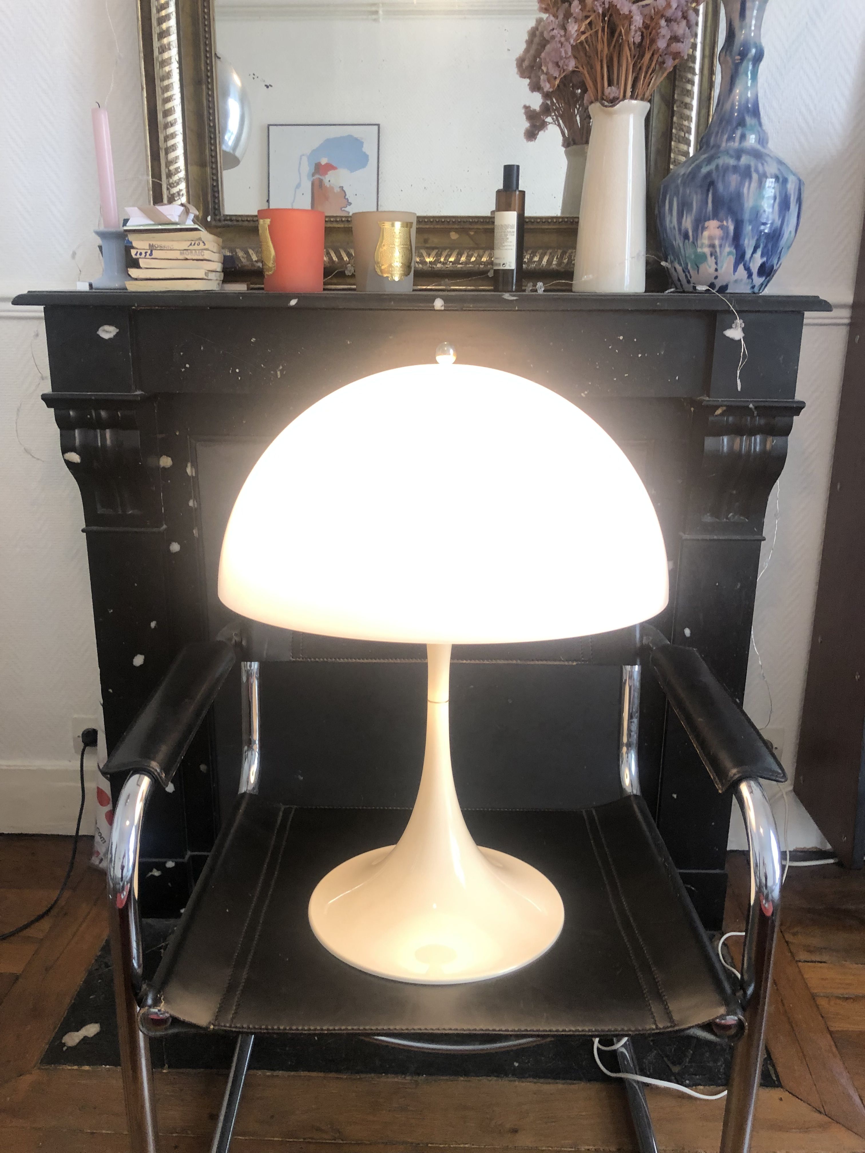 Panthella lamp by Verner Panton Edition Louis Poulsen