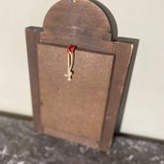 Miroir bohème en bois peint