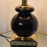 Table lamp ceramic 70s Lumica
