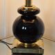 Table lamp ceramic 70s Lumica