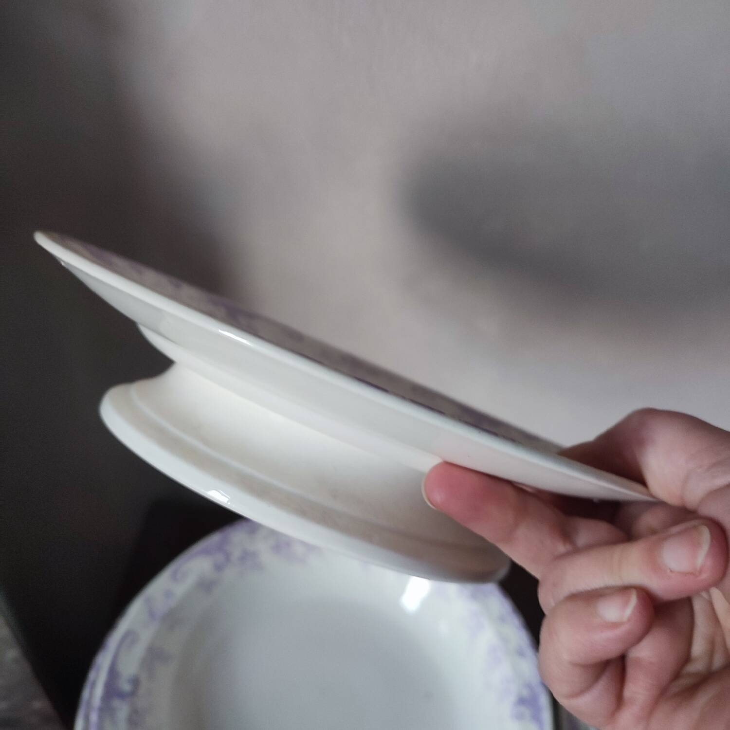 5 Longwy earthenware serving dishes