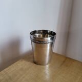 Silver-plated metal timbale by RAVINET d'ENFERT