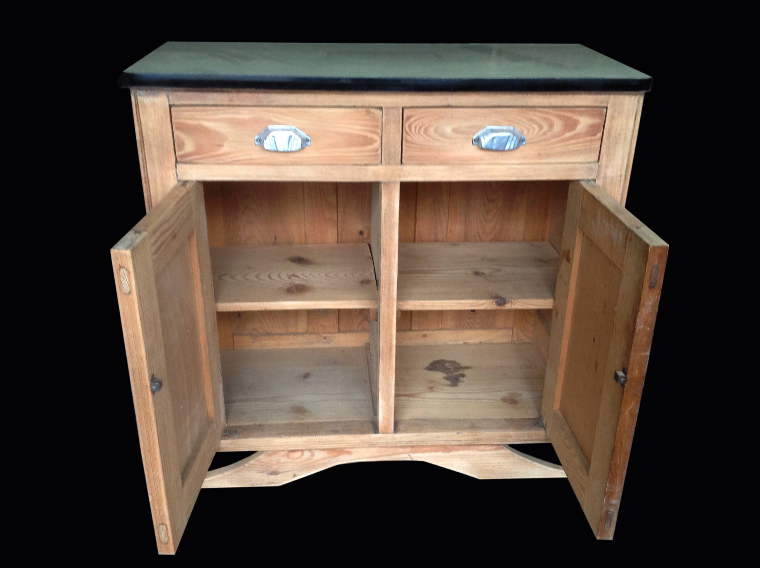 Parisian Buffet in Raw Pine