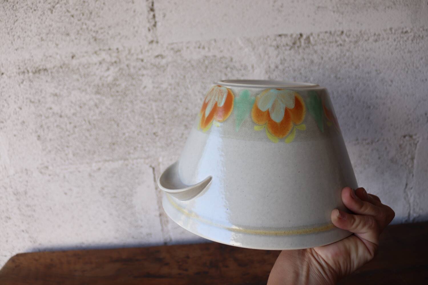 Georgia Soup Tureen from Pornic Earthenware Factory