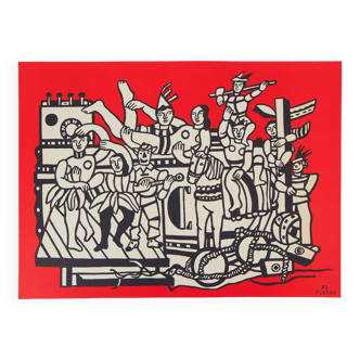 Fernand LÉGER: The great circus parade, signed lithograph