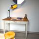 Old country pine side table