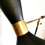 Lamp moonlight balance black