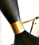 Lampe moonlight balancier noir