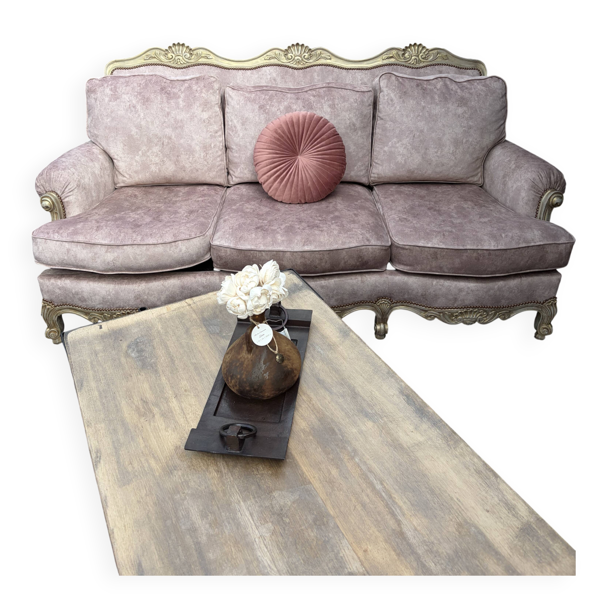 Vintage baroque sofa