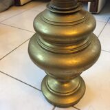 Old copper kerosene lamp