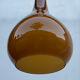 Amber opaline drop pendant from the 1970s