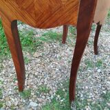 Antique Louis XV style chest of drawers with marble top