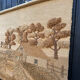 Large jute tapestry from the 70s.