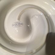 Ceramic dish snail shape
