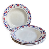 Antique deep plates Digoin