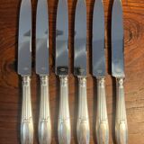 SFAM silver metal dessert cutlery