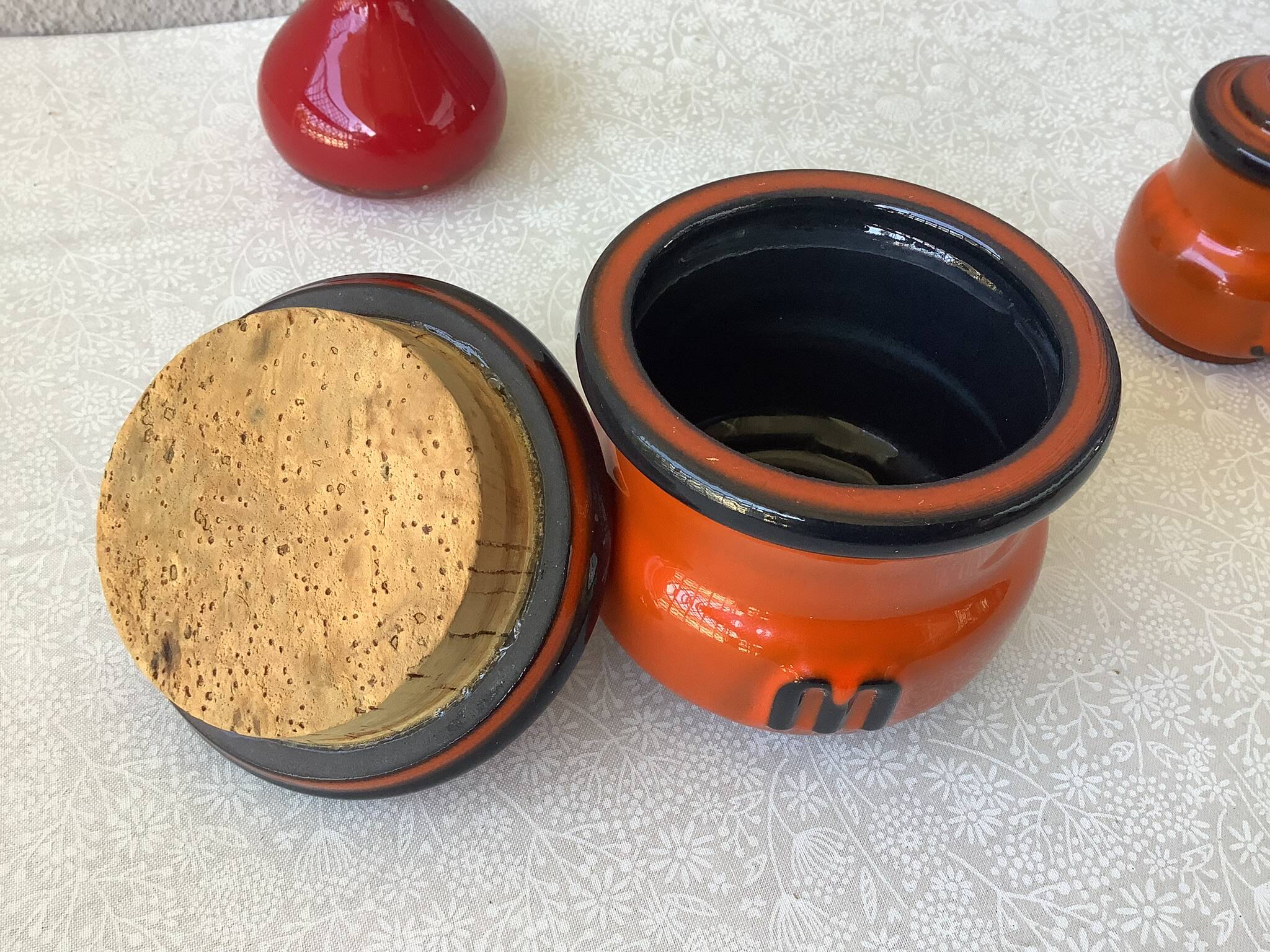 Salt service pepper mustard verceram ceramic