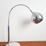 Vintage lamp chrome and marble