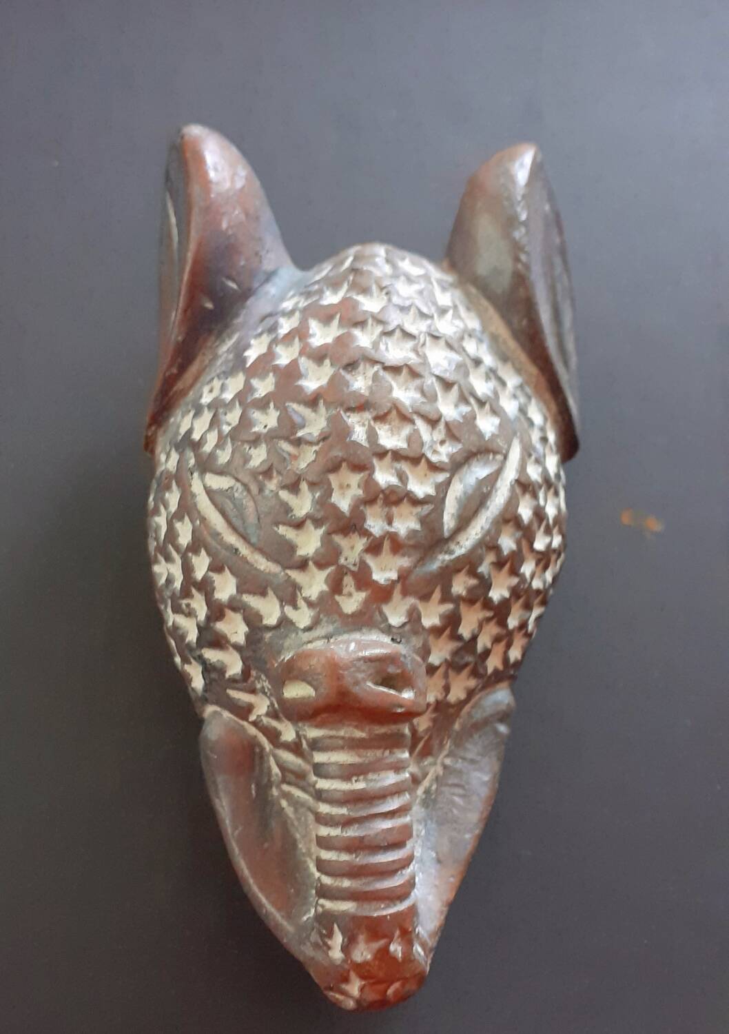 Set of African masks