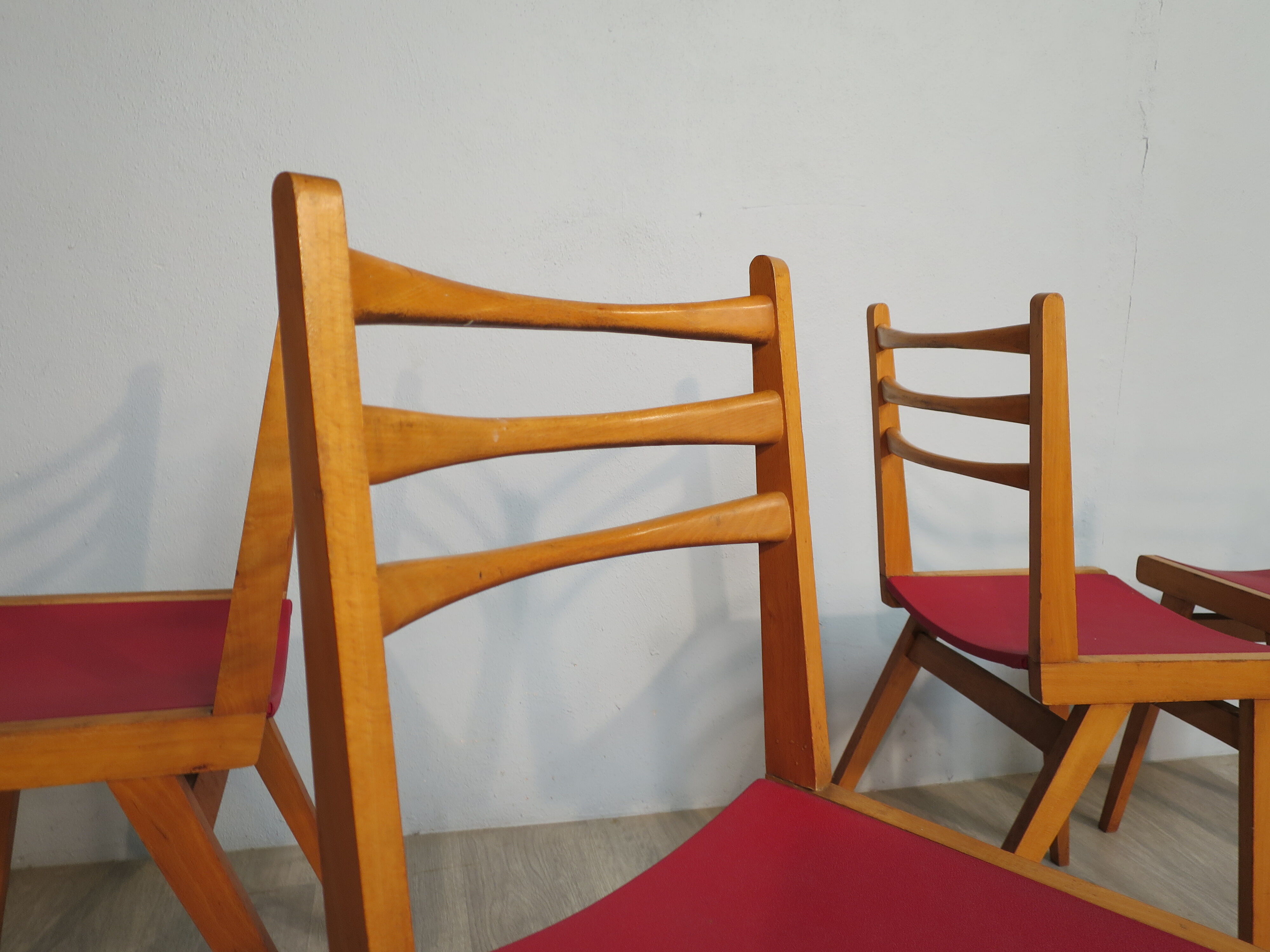 Set of 4 chairs 70