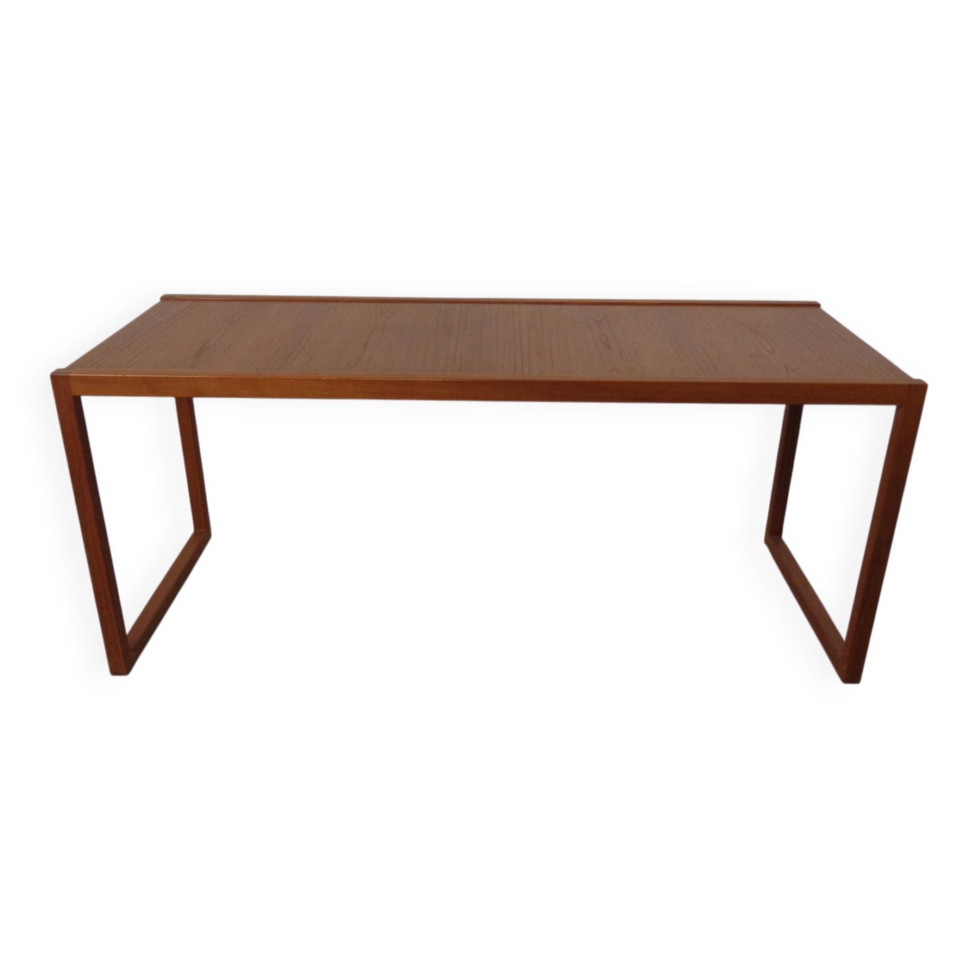 Large Danish Teak Coffee Table, 1960s