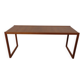 Large Danish teak coffee table, 1960s