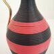 Vintage black and fushia scoubidou bottle