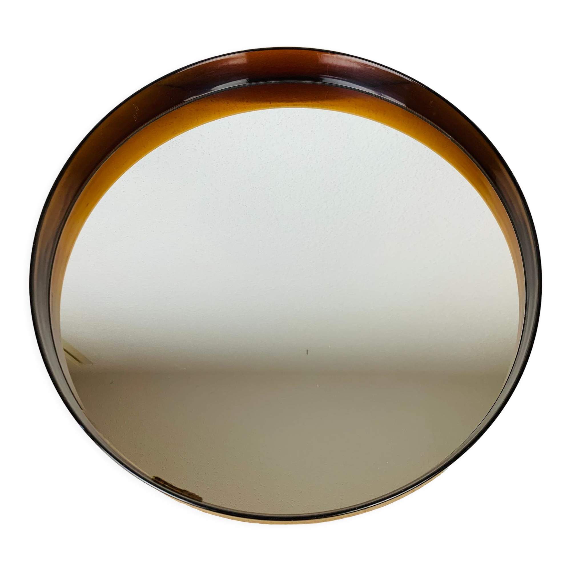 Syla 710 round mirror amber strapping
